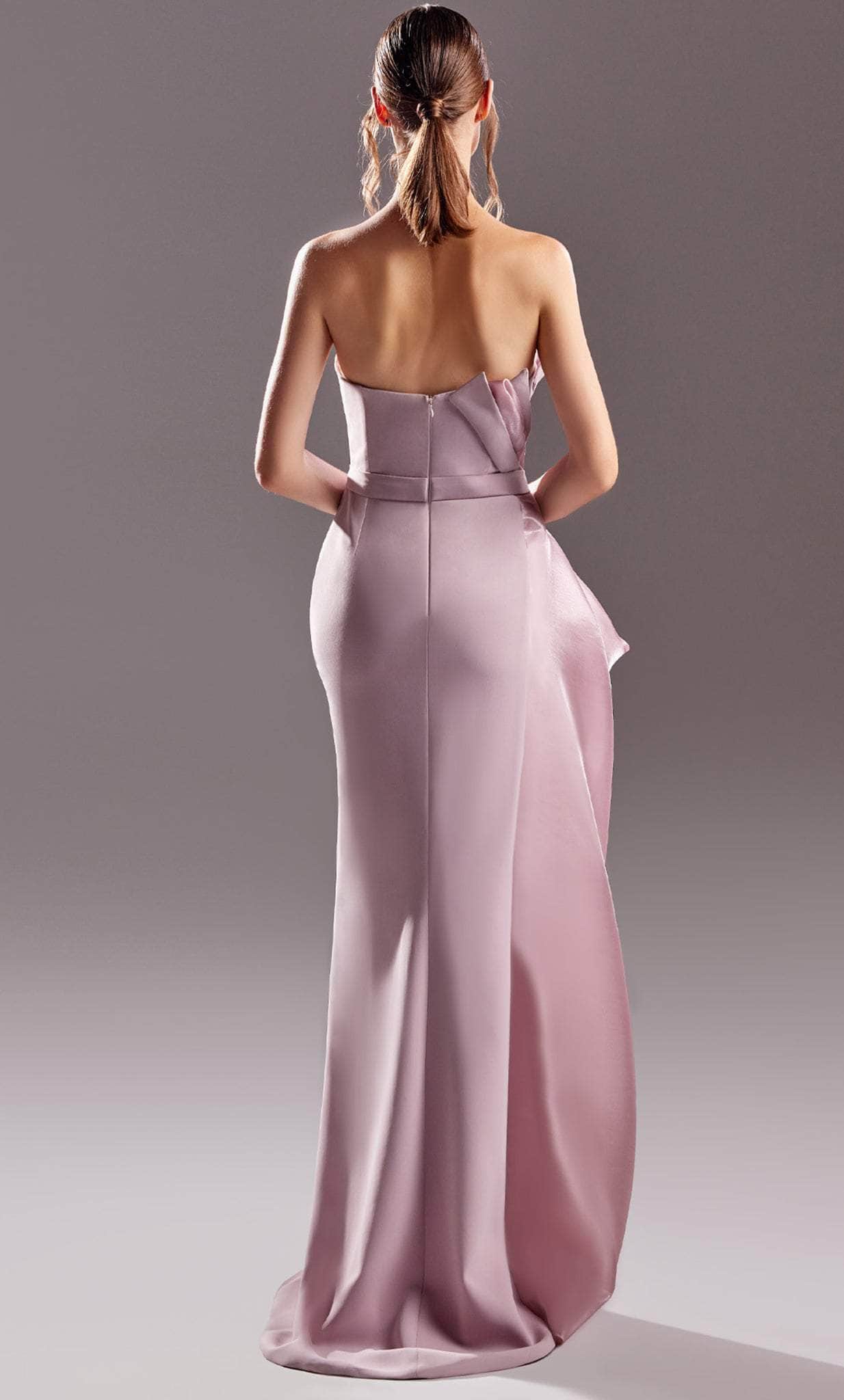 Formal Women's Dresses Mermaid/Princess Corset Bodice Draped Slit Evening Gown Sleeveless Floor Length Prom Dress Prom Dress Shops